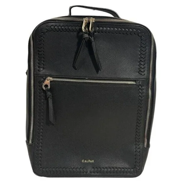 Calpak | Bags | Calpak Kaya 5 Laptop Backpack Black Faux  display picture 2